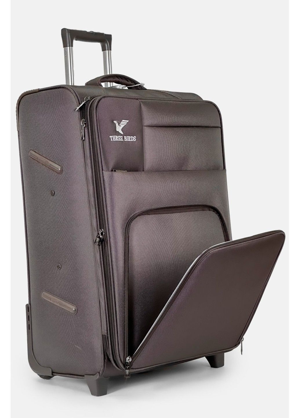Велика тканинна валіза 6095-1-BR Three Birds (295916636)