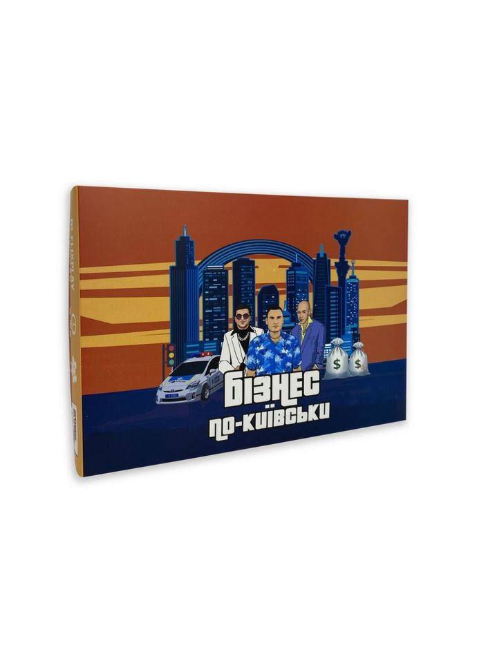 Настільна гра "Монополія Бізнес по-Київськи" PLR-0028 Flixplay (302384630)