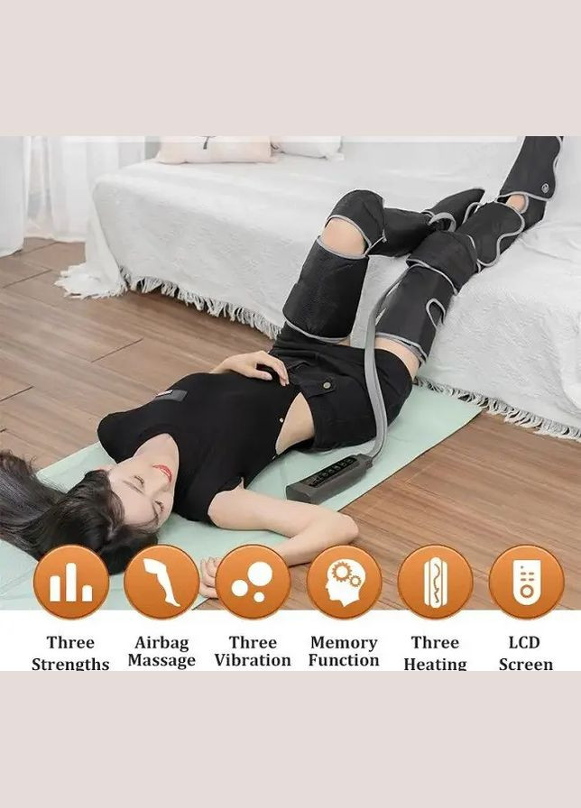 Універсальний масажер для ніг FE-7208 з вібрацією та прогріванням BenBo (361268395)