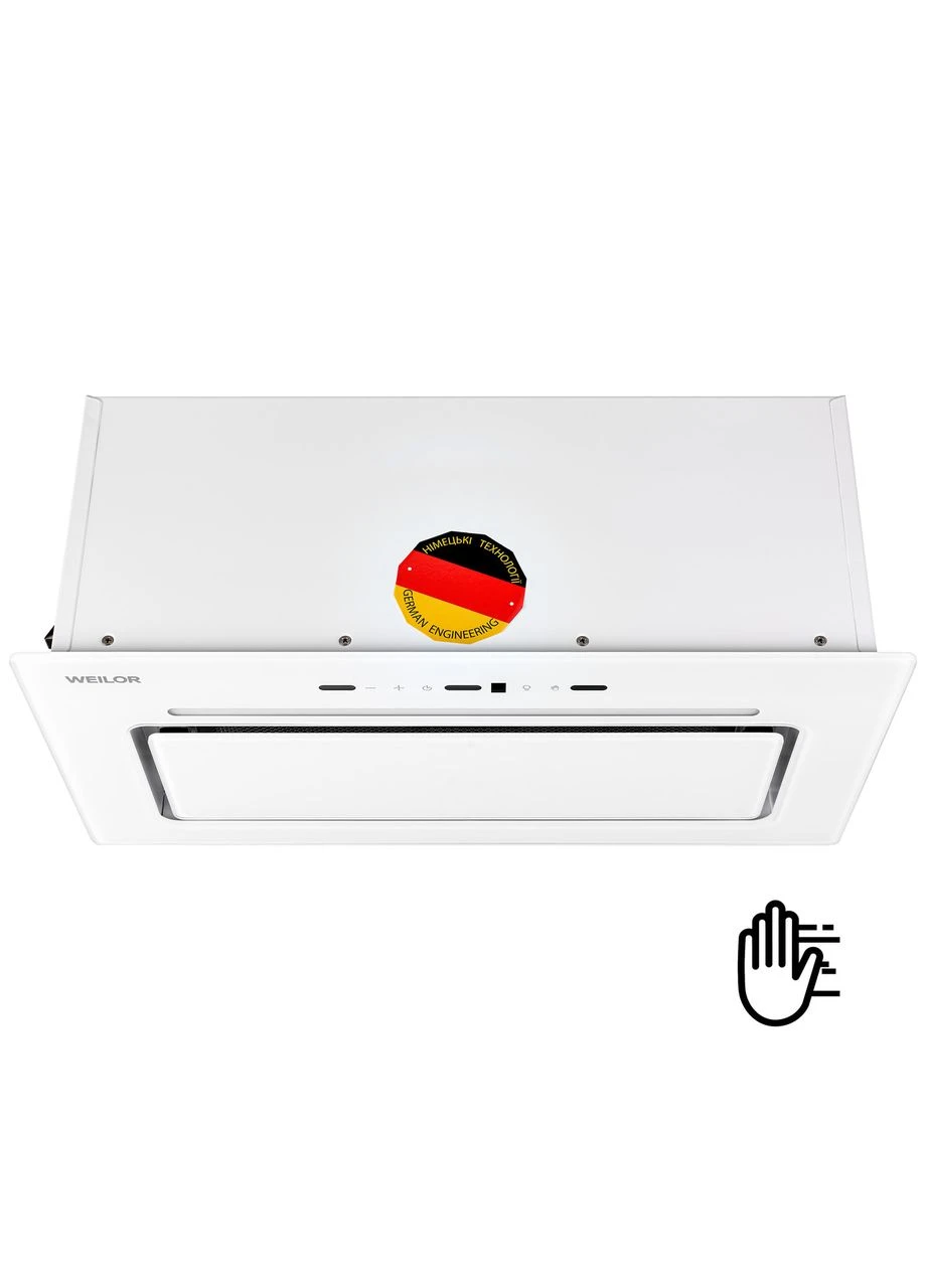 Витяжка повновбудована LUMINA WBG 68 WHITE WEILOR (382792478)