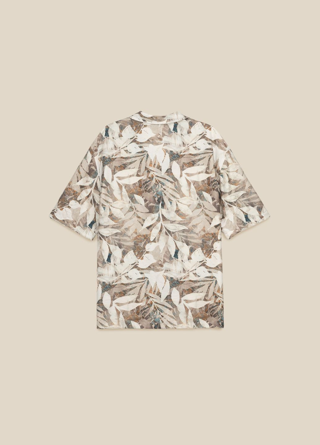 Серая кэжуал рубашка LAWA