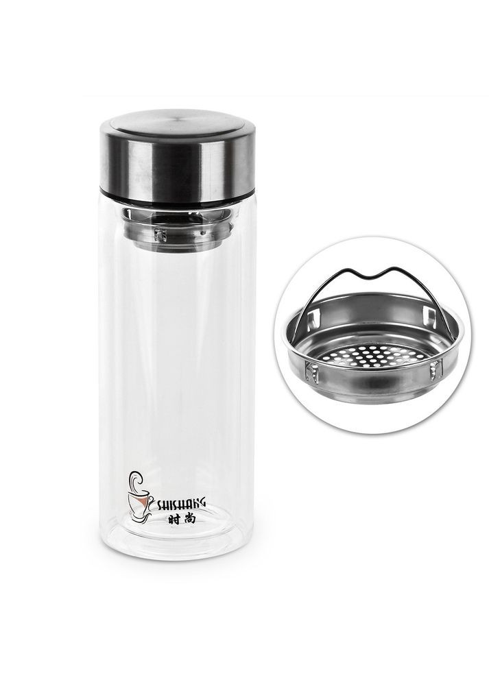 Бутылка термос R32704 300 мл с ситом — двойные стенки, герметичная крышка Stenson (359404524)