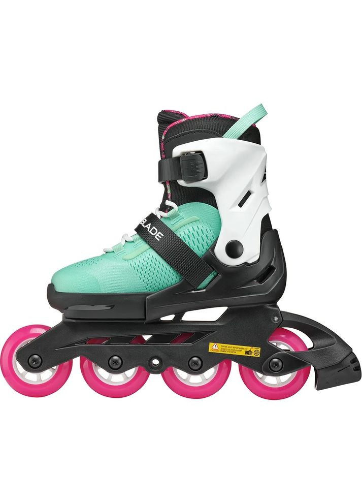 Ролики детские Microblade XT Черно-Голубой Rollerblade (367736192)