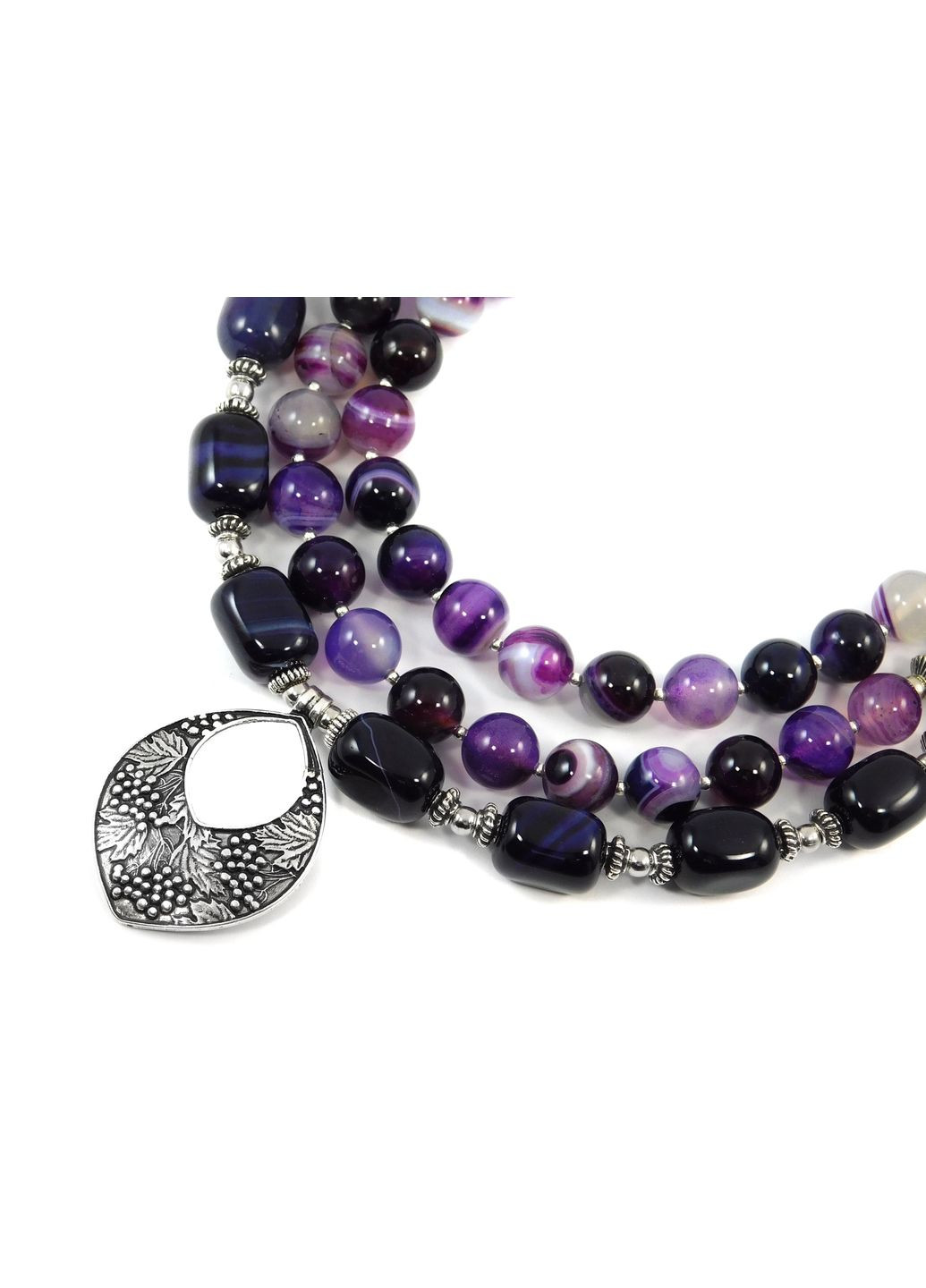 Ожерелье "Виола" Агат Fursa fashion (352166404)