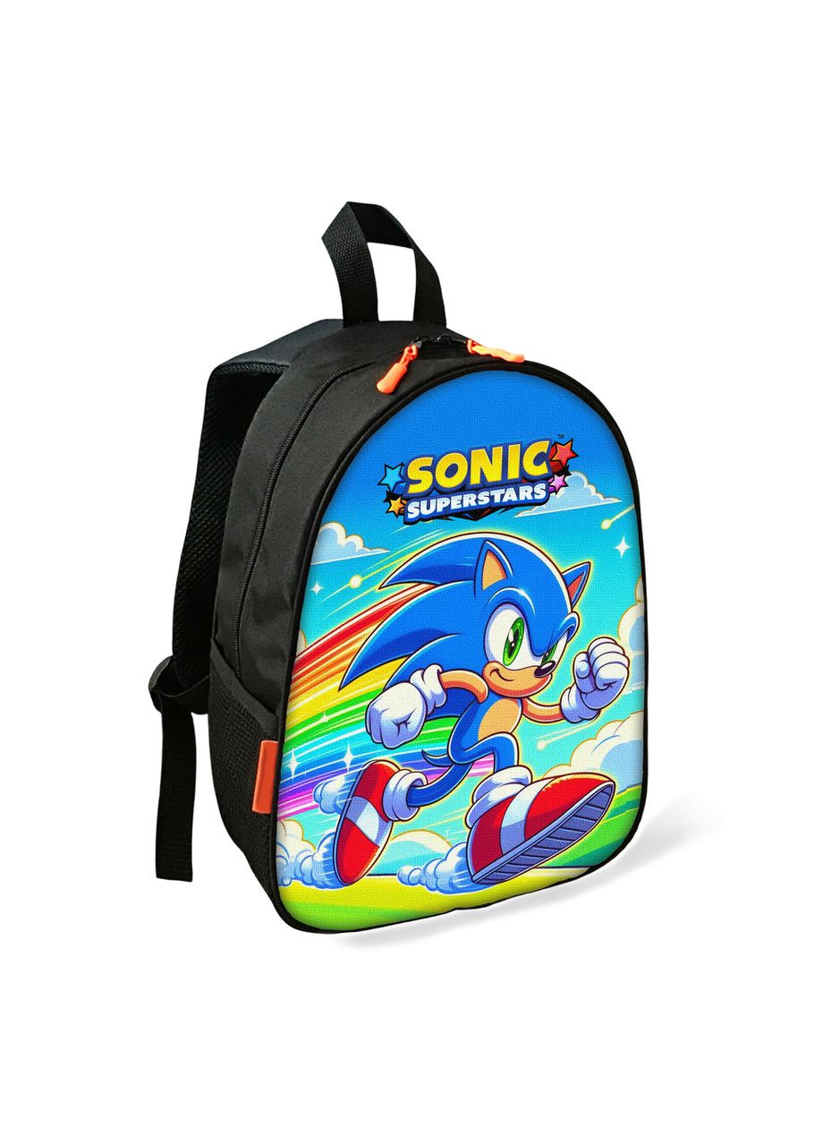 Рюкзак дитячий Супер Сонік шкільний/міський 34х27х13 см для хлопчика (2902) No Brand (340269457)