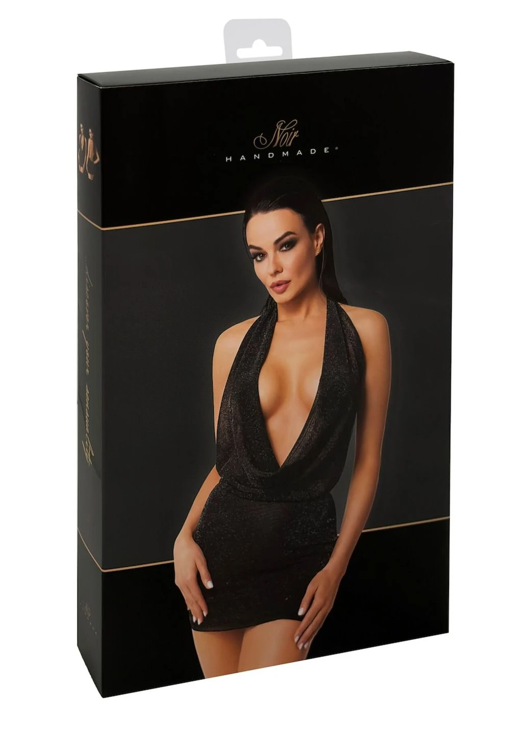 Чорна сукня f351 shiny tulle mini dress Noir Handmade