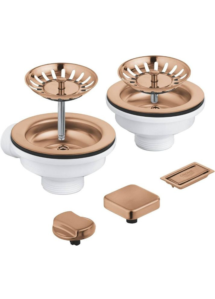 Набір сифонів для раковини на 2 чаші (40998DL0) Grohe (322910515)