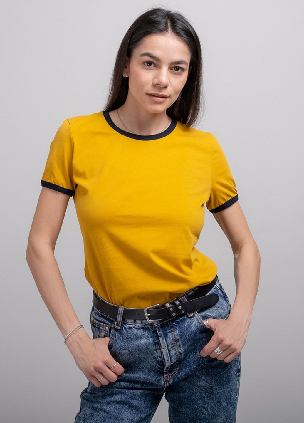 Жовта літня футболка жовта 102416 Power
