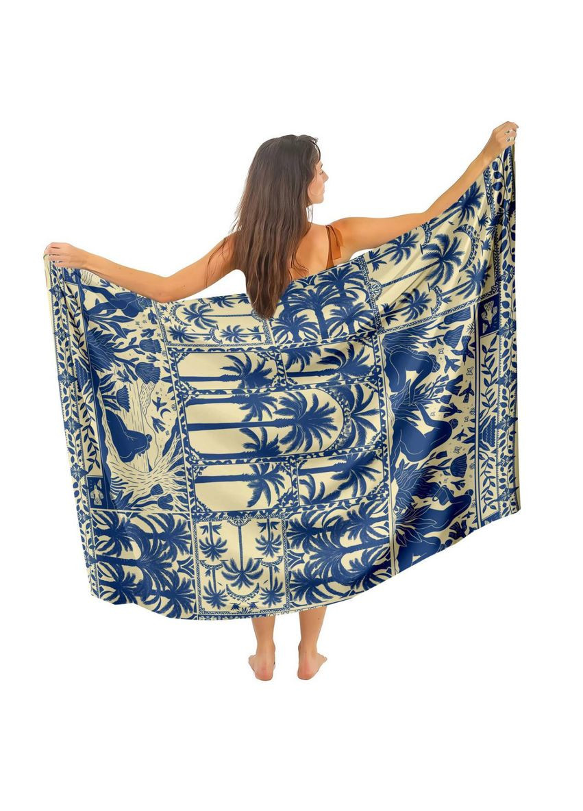 Парео пляжне з 3D принтом Ocean Muse 31165 150х180 см FlexDress (336873610)