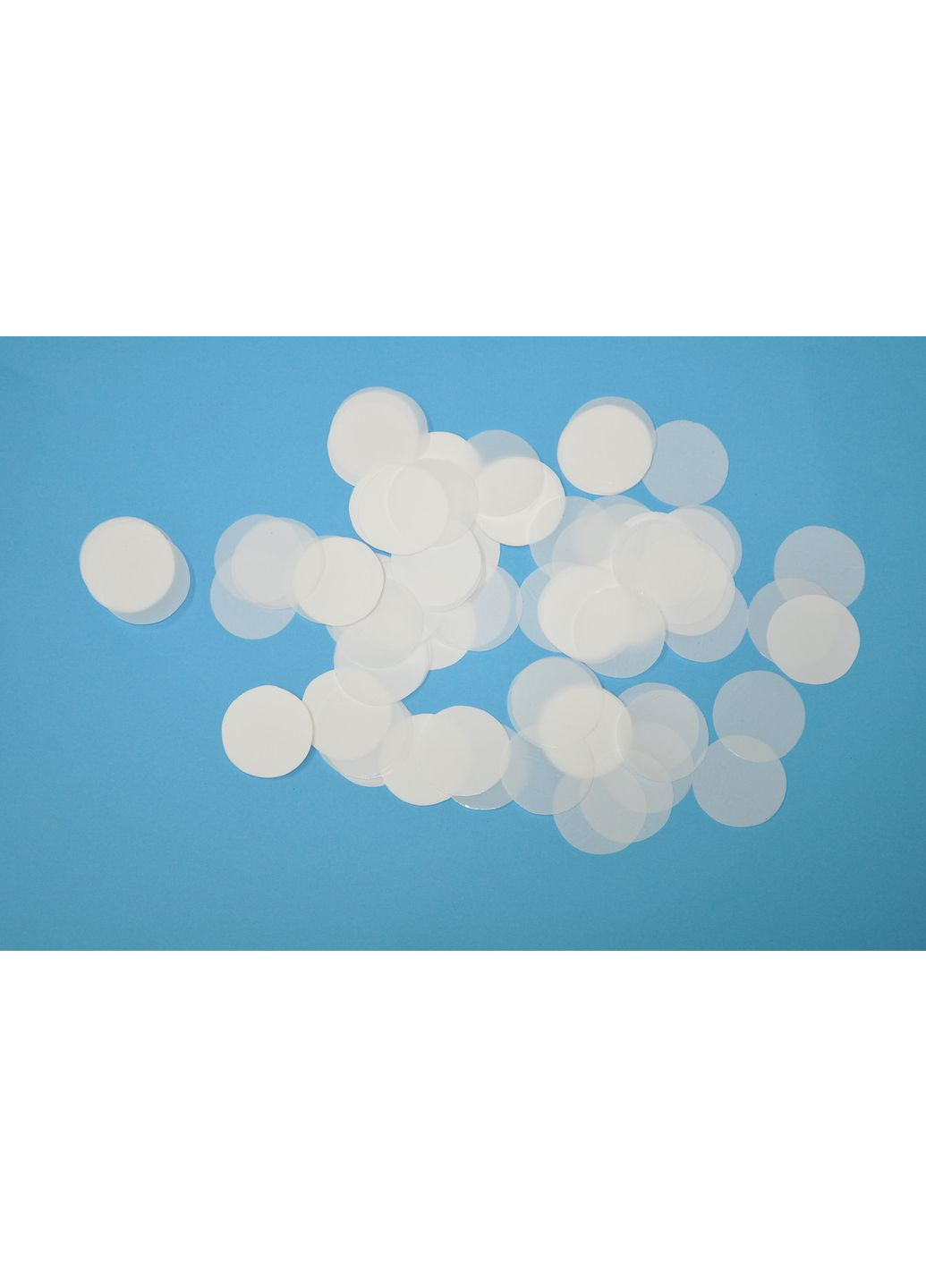 Кружочки белые матовые No Brand (368969739)