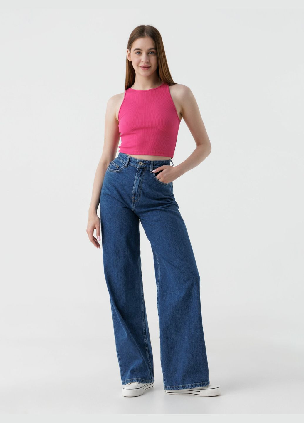 Топ однотонний жіночий WBC02310 shop (2000990541505) LAWA (329034243)