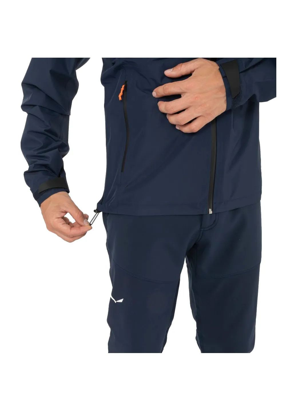 Синяя демисезонная куртка puez aqua 4 ptx 2.5l mns Salewa