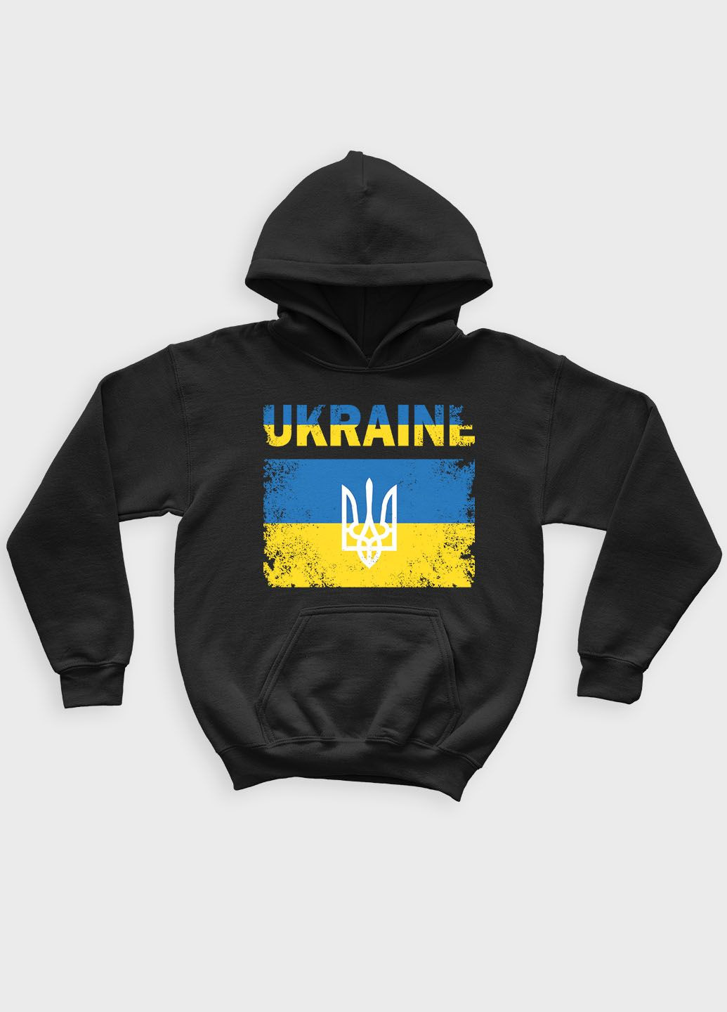 Худі з патріотичним принтом UKRAINE (HDKids-001-1-BL-005-1-044) Modno (290709003)