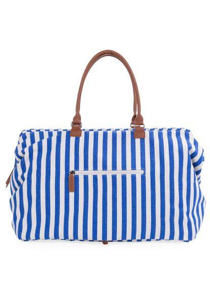 Сумка Mommy bag stripes electric blue () Childhome CWMBBSTBL (331790110)