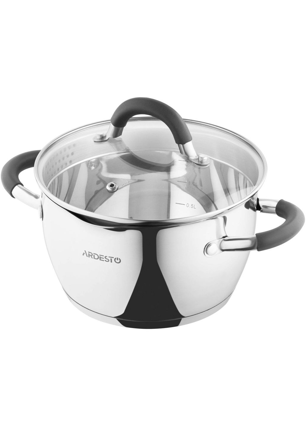 Кастрюля Gemini Livorno с крышкой 2.3 л (AR1923GS) Ardesto (370612459)