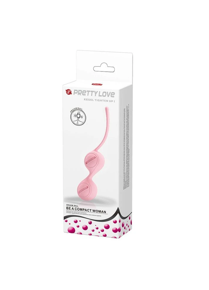 Вагинальные шарики - Pretty Love Kegel Tighten Up I Light Pink LyBaile (386470347)