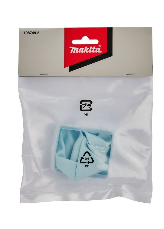 Мішок лляний 198749-5 пилозбірник для пилососів CL121D, DCL184, DCL182 (31145) Makita (295033564)