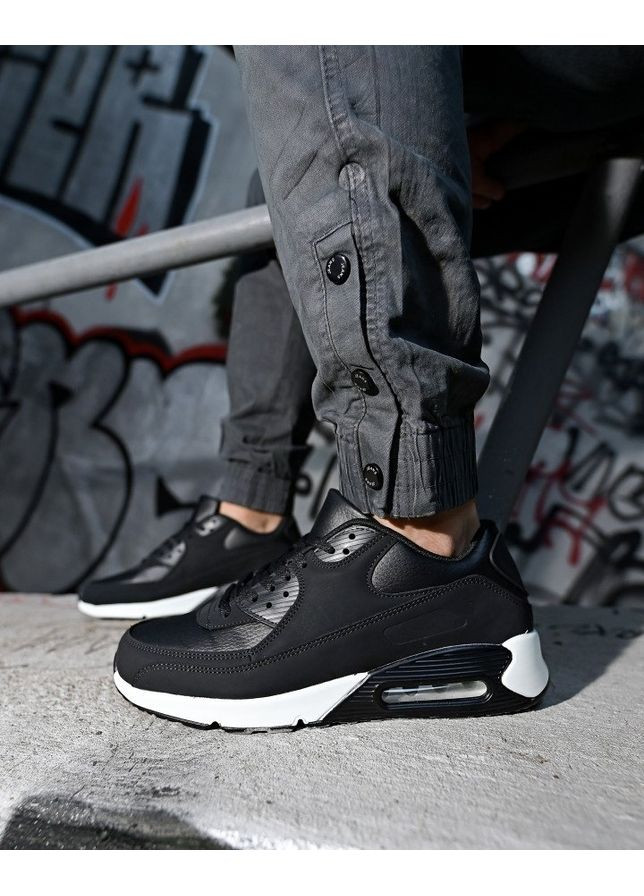 Черные демисезонные кроссовки max ch/b No Brand