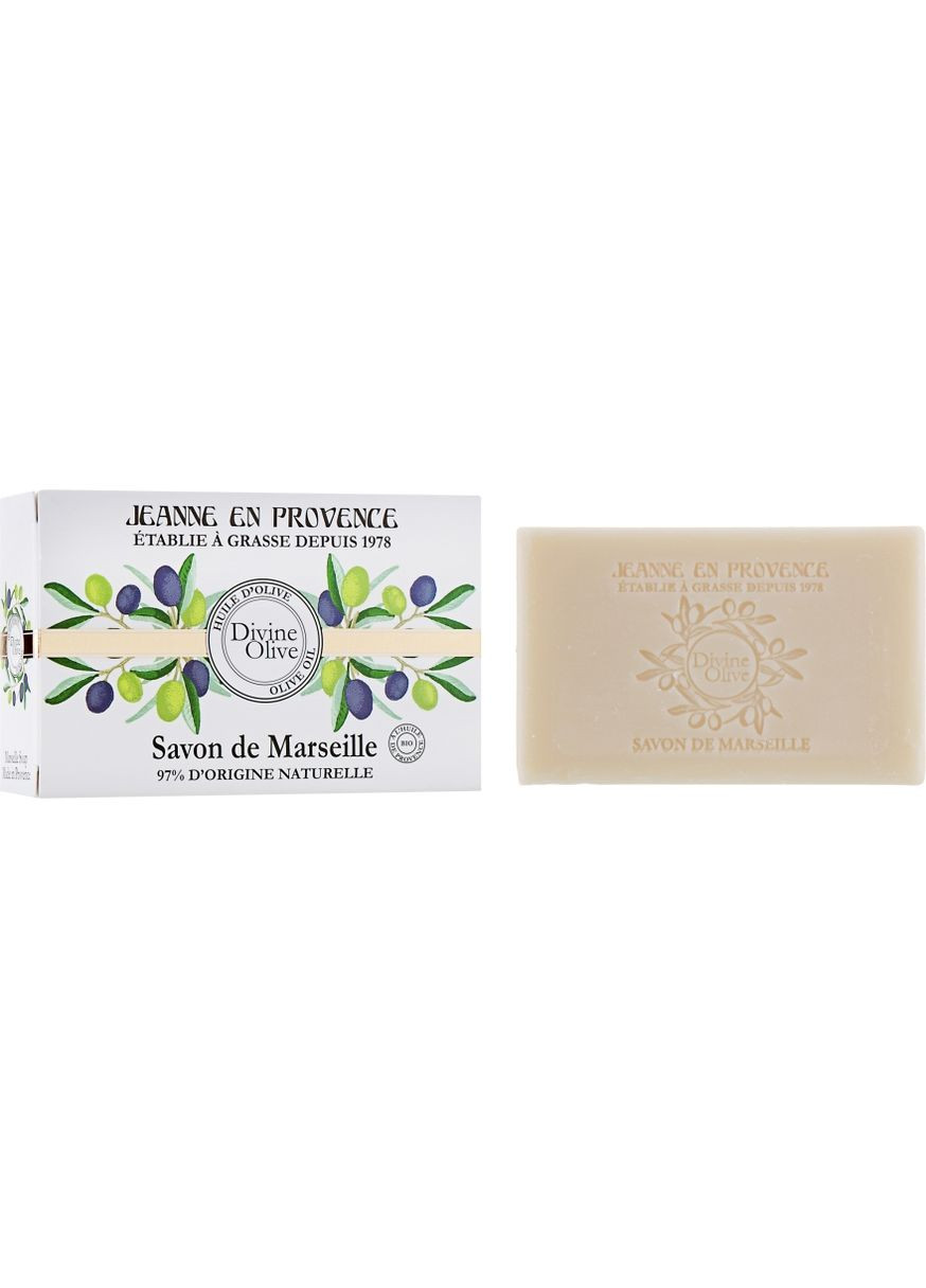 Мило Divine Olive Savon de Marseille 100g (247413-65760) Jeanne en Provence (368645489)