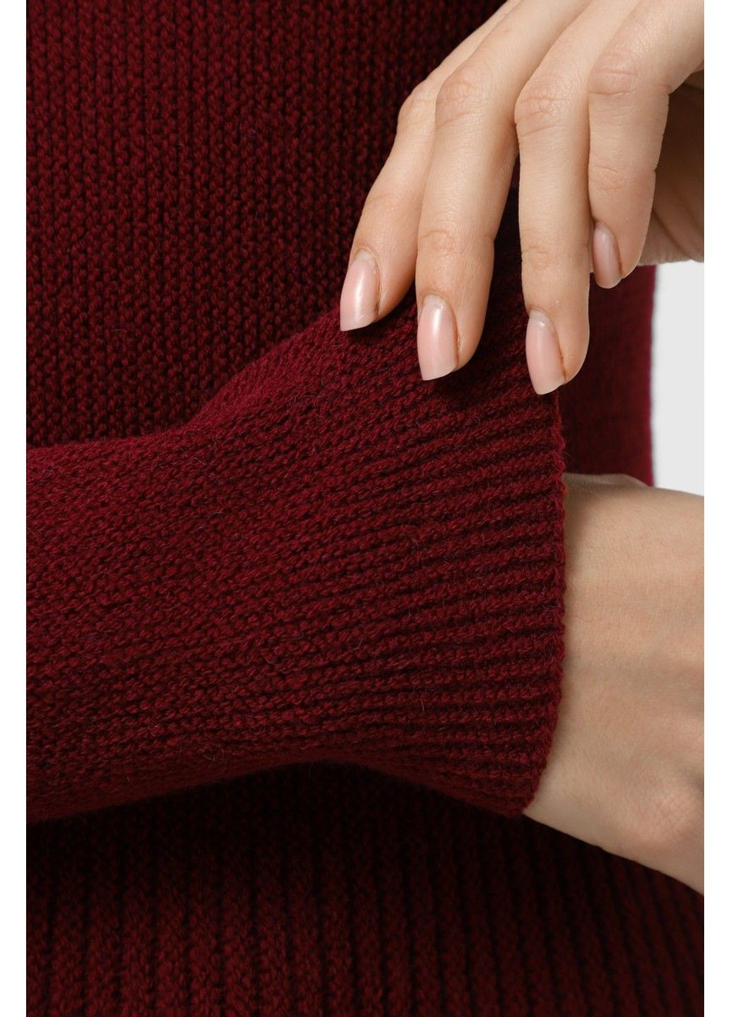 Бордова ділова сукня pw975 Sewel