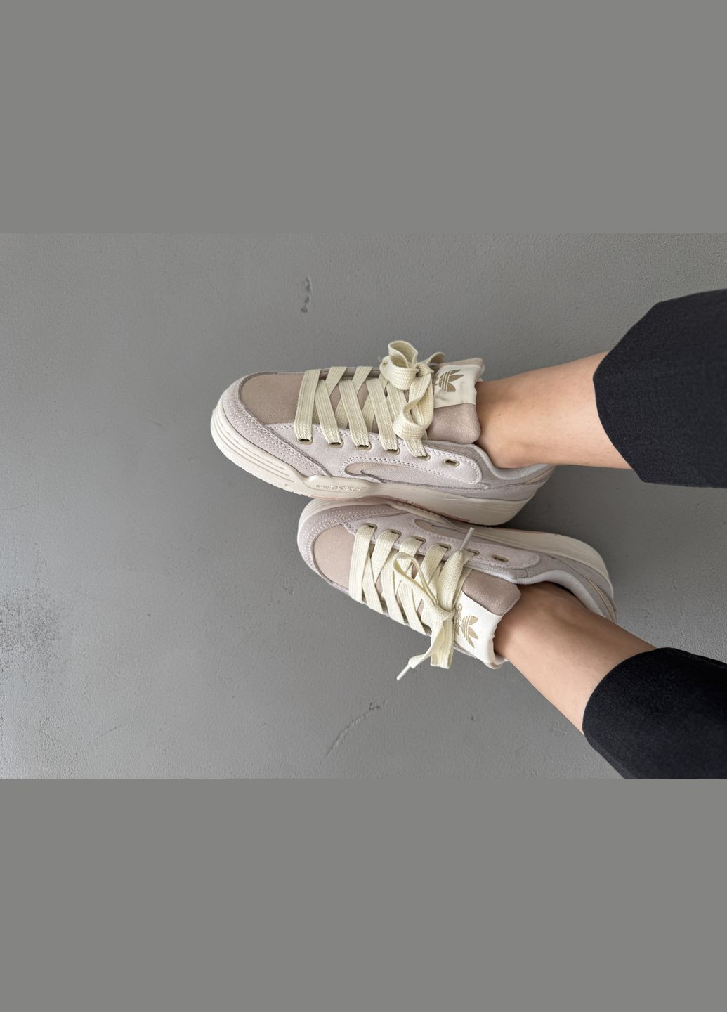 Кросівки жіночі Adidas ADI 2000 beige grey | Адідас АДІ 2000 бежеві сірі No Brand бежеві демісезони (316231471)