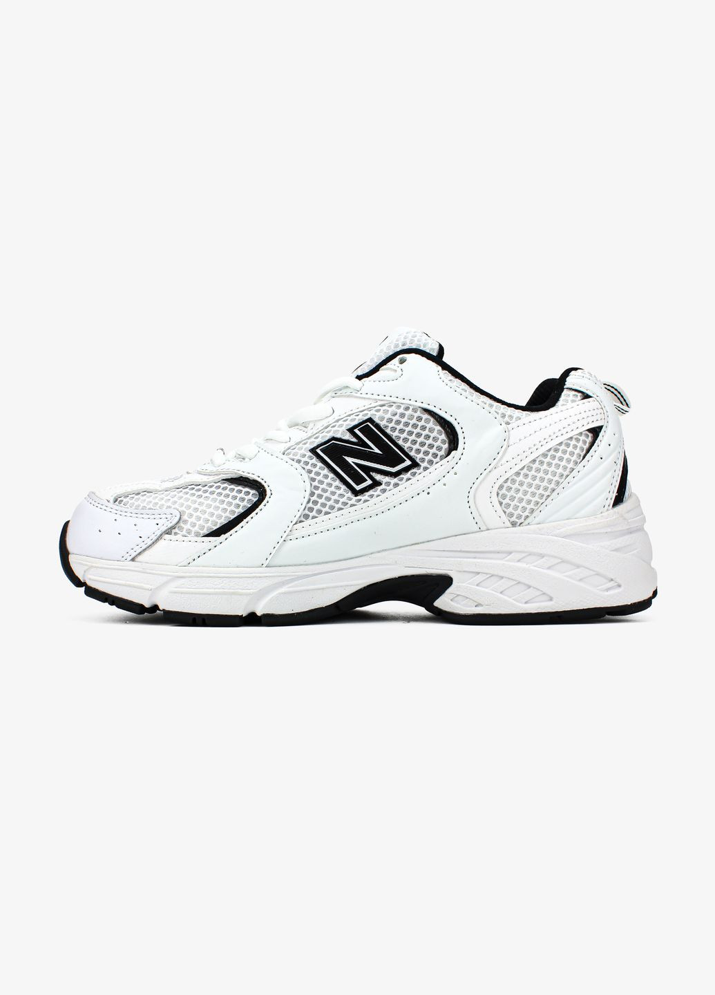 Кросівки жіночі і чоловічі New Balance 530 white | Нью Беланс 530 білі всесезони (317186520)