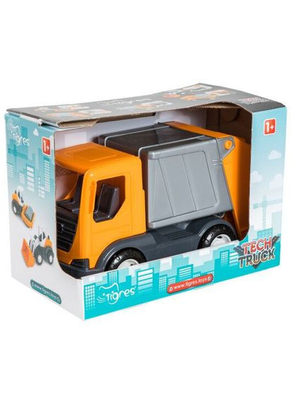 Машинка Tigres Tech Truck вантажівка в коробці (асорт.) (39477) Wader (365590522)