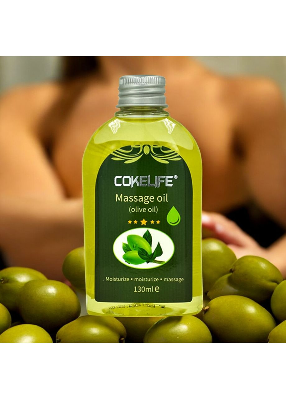 Масло для эротического массажа экстракт оливы, массажное масло для тела, CokeLife 130 мл No Brand (335400927)