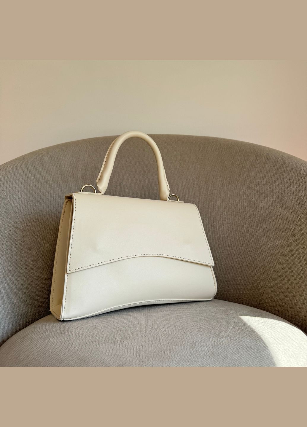 Стильная женская сумка Assel Chloe Beige Barbaris (307359283)