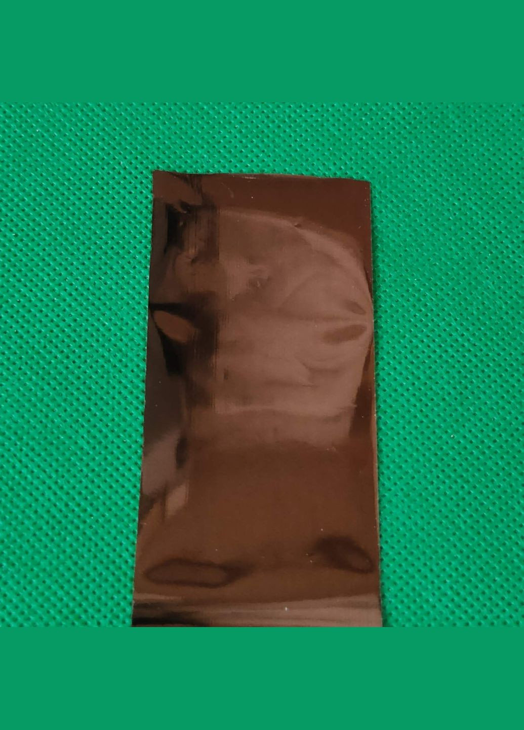 Перебивная фольга для дизайна ногтей коричневая 20*4 см No Brand Перебивна фольга (329153961)