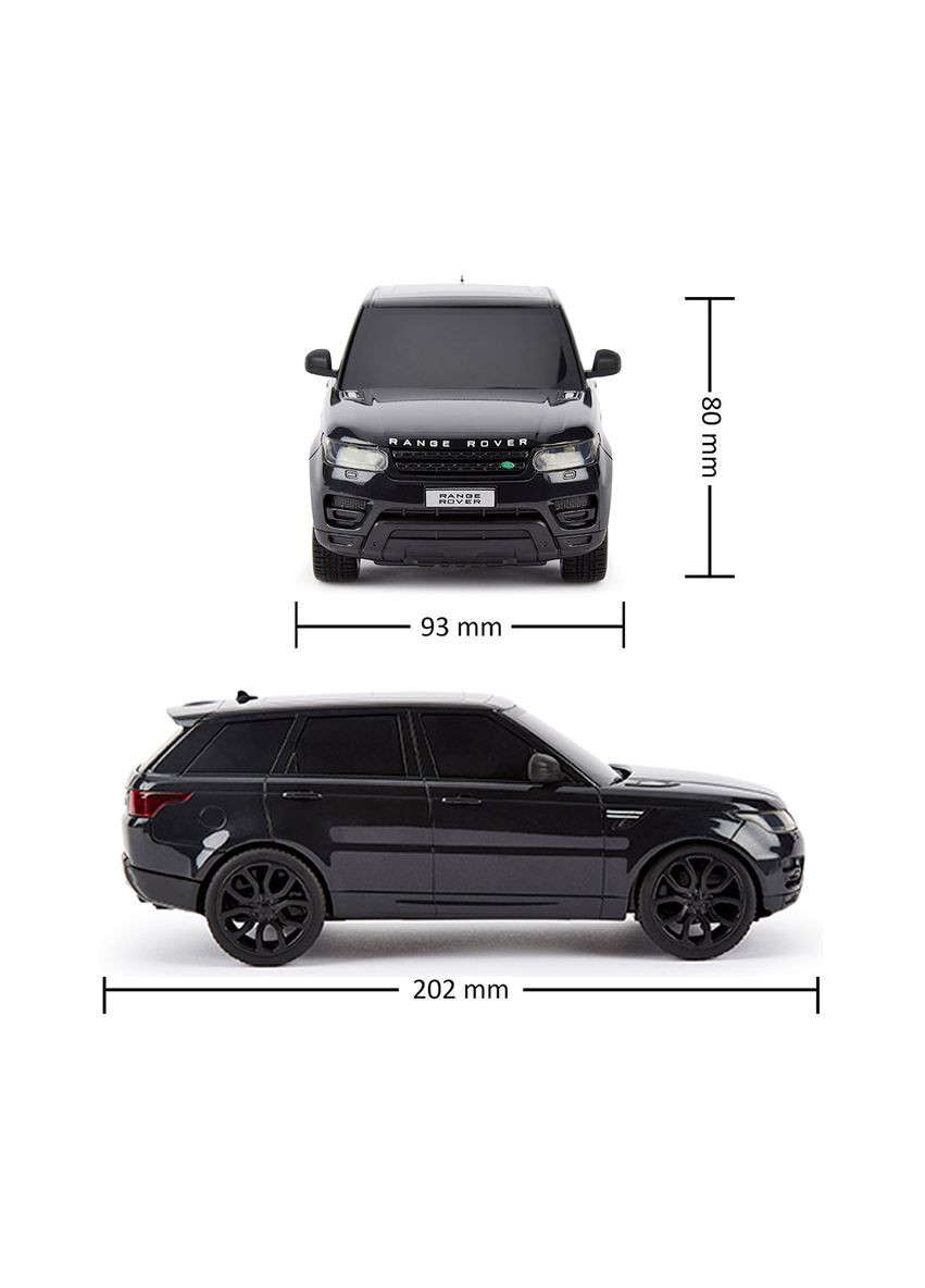 Автомобиль на р/у - Land Range Rover Sport (1:24, 2.4Ghz, черный) KS Drive (342123135)