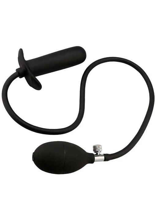 Надувний анальний розширювач Пряма пробка 2,9 см - 4,5 см - Анальні іграшки No Brand (372463875)