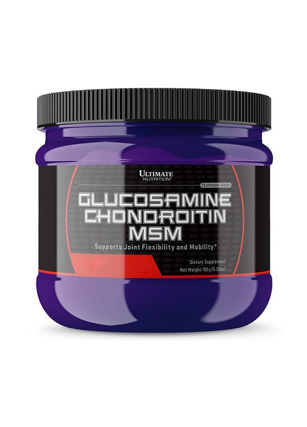 Препарат для суставов и связок Glucosamine Chondroitin MSM, 158 грам Фруктовый пунш Ultimate Nutrition (293339774)