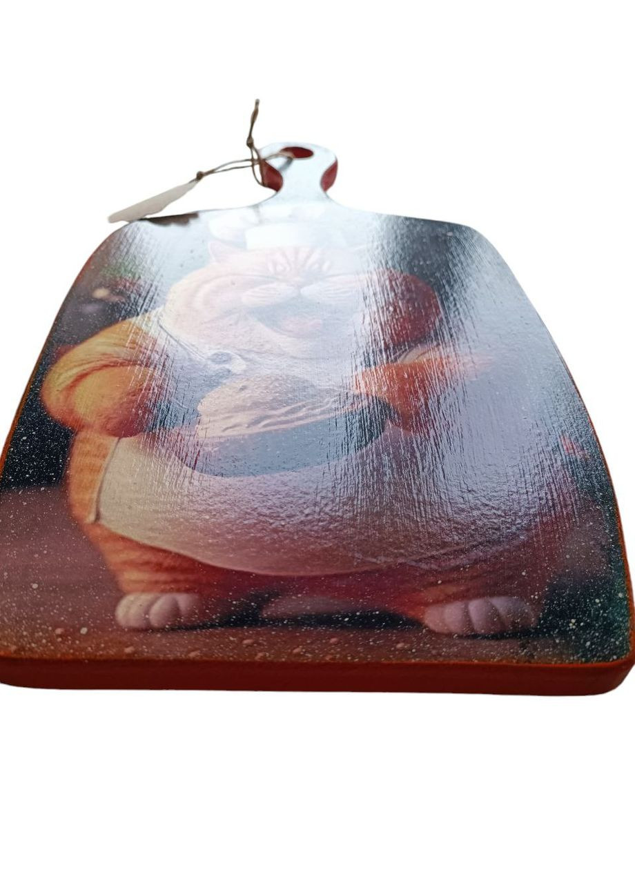 Декоративна обробна дошка з Котиком поваром Handmade (315425995)