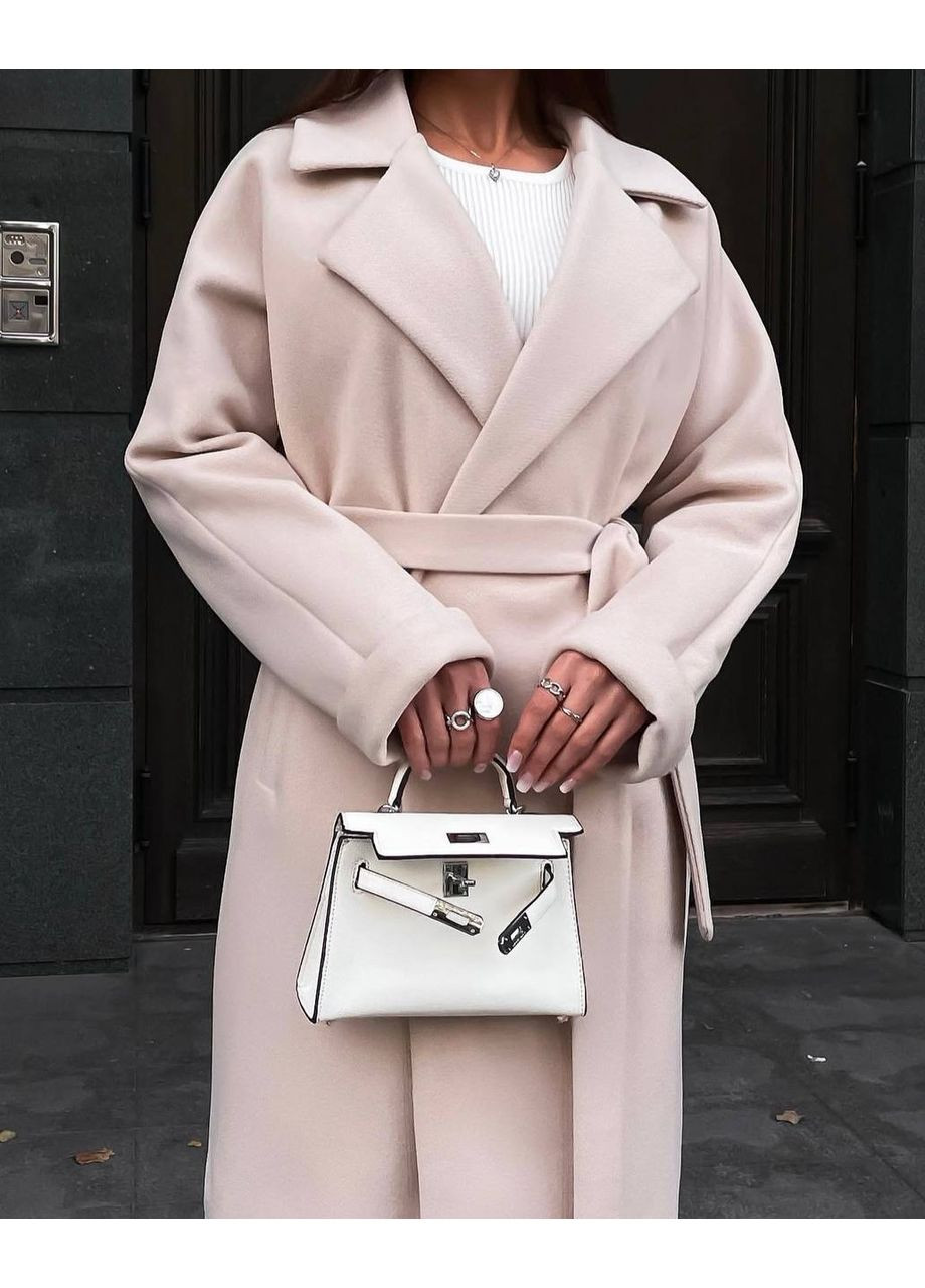 Бежевое демисезонное ПАЛЬТО ЗИМНЕЕ | ТЕПЛОЕ И СТИЛЬНОЕ | ЗАМЕР В ОПИСАНИИ DK/DL Мода без кордонів