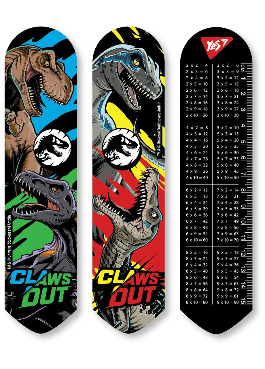 Закладка 2D Yes Jurassc World 5060934561249 1 Вересня (372709773)