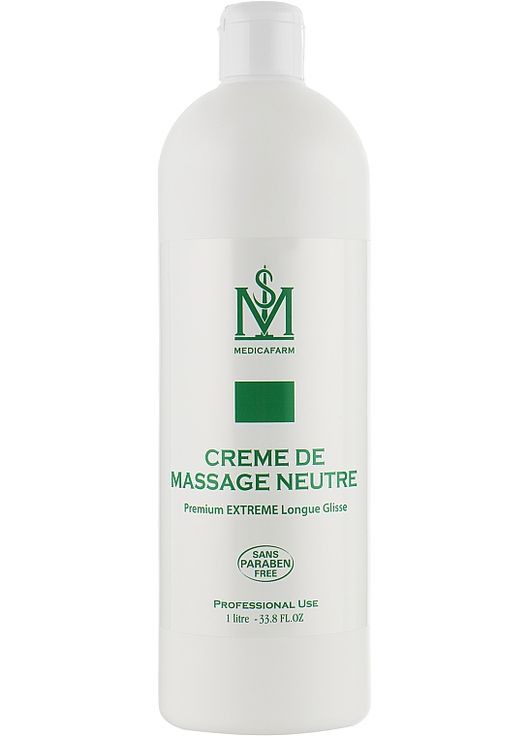 Крем для масажу нейтральний Body Care Massage Neutre Premium Extreme Longue Glisse 1000ml (250293-30718) Medicafarm (368662026)