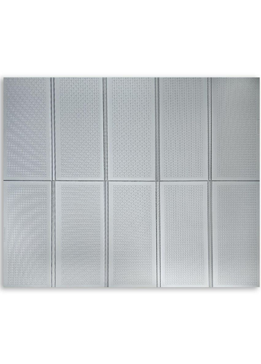 Детский складной термоковрик однотонный 2000х1500х10мм Серый (299) SW-00001187 love-shopping Sticker Wall (354662438)