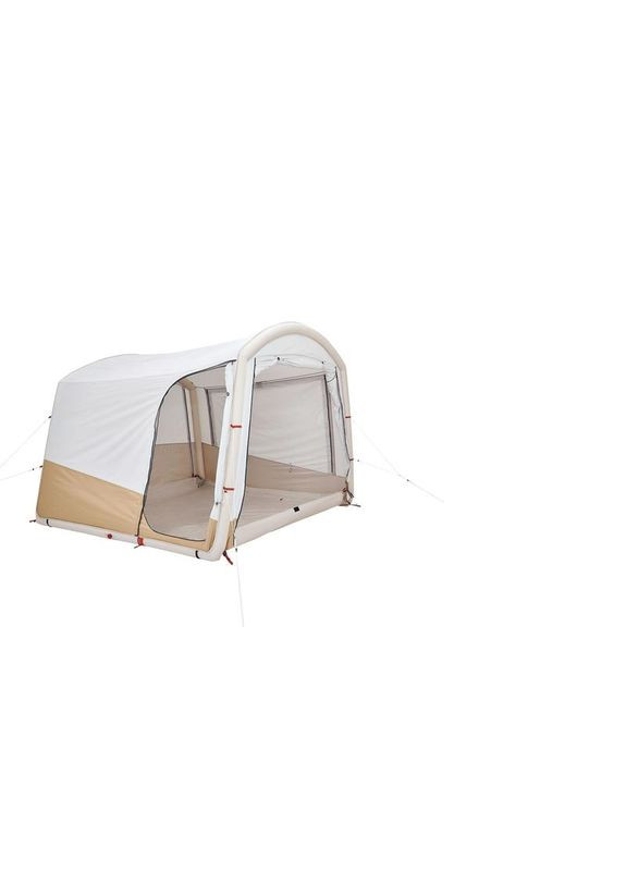 Надувний Приставний Тамбур/Шаттер/Тент для Кемпінгу Air Base Connect Fresh (на 6 Осіб) Водонепроникний Білий Quechua (335052772)