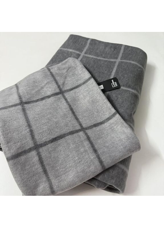 Комплект постельного белья livarno флис (одна наволочка 45х75см, пододеяльник 150х200см) серый Livarno home (366962389)