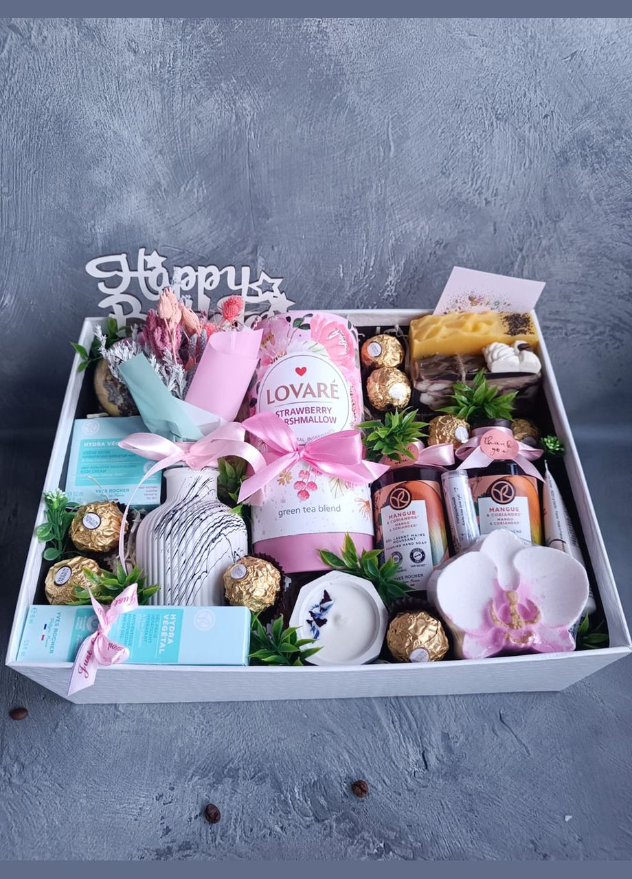 Подарунковий набір для дівчини жінки + натуральний догляд Yves Rocher (315728988)