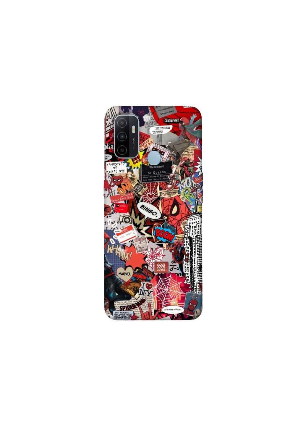 Чохол на Oppo A53 / A32 / A33 spiderman comics Frontalka (353321131)