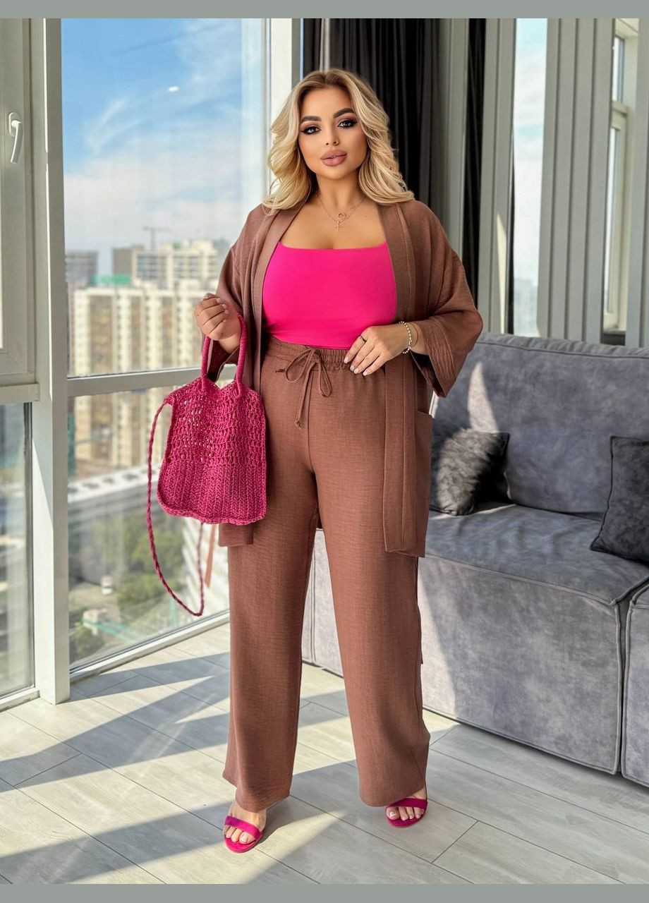 Женский костюм кардиган+штаны "Бохо" Style Point (347149379)