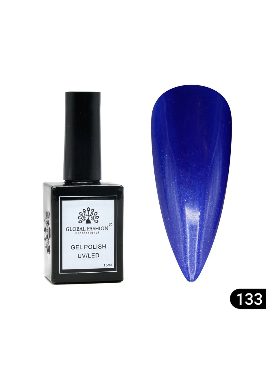 Гель-лак, Gel polish 15 мл, 133 Global Fashion (392436644)