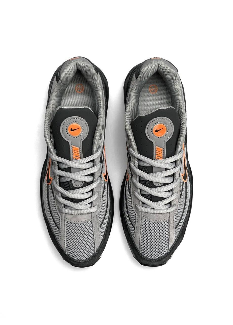 Сірі Літні кросівки чоловічі nike No Brand Air Max Snox Dark Grey