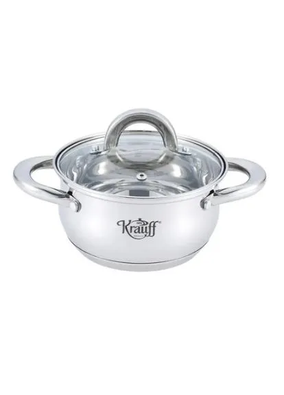 Каструля із нержавіючої сталі 1,7 л/16 см 26-238-073 Krauff (382948739)