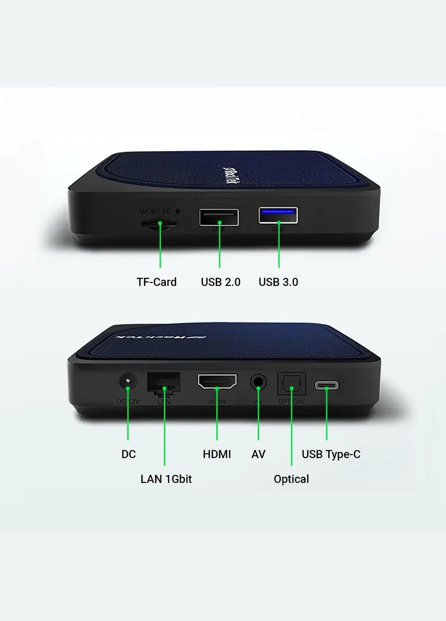 G2 4/64, Android TV 12 с сертификацией Google и Netflix RockTek (340535719)