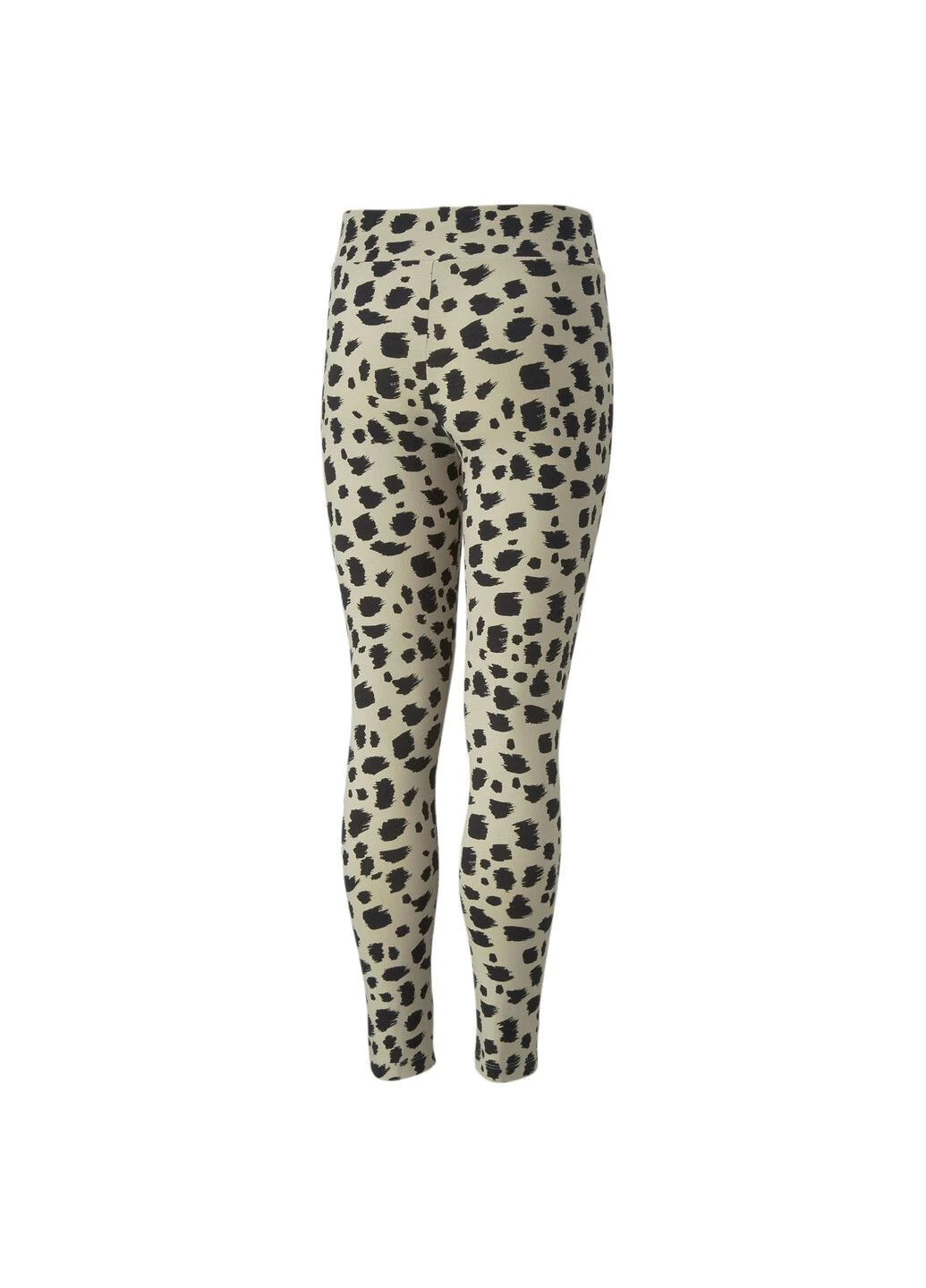 Бежевые демисезонные детские леггинсы essentials+ animal printed leggings youth Puma