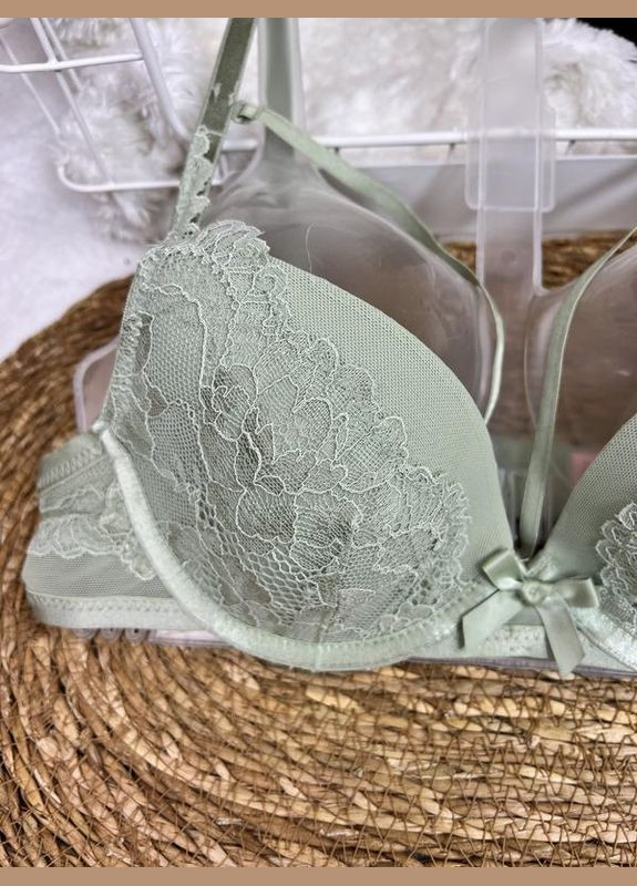 Зелёный бюстгальтер Hunkemoller