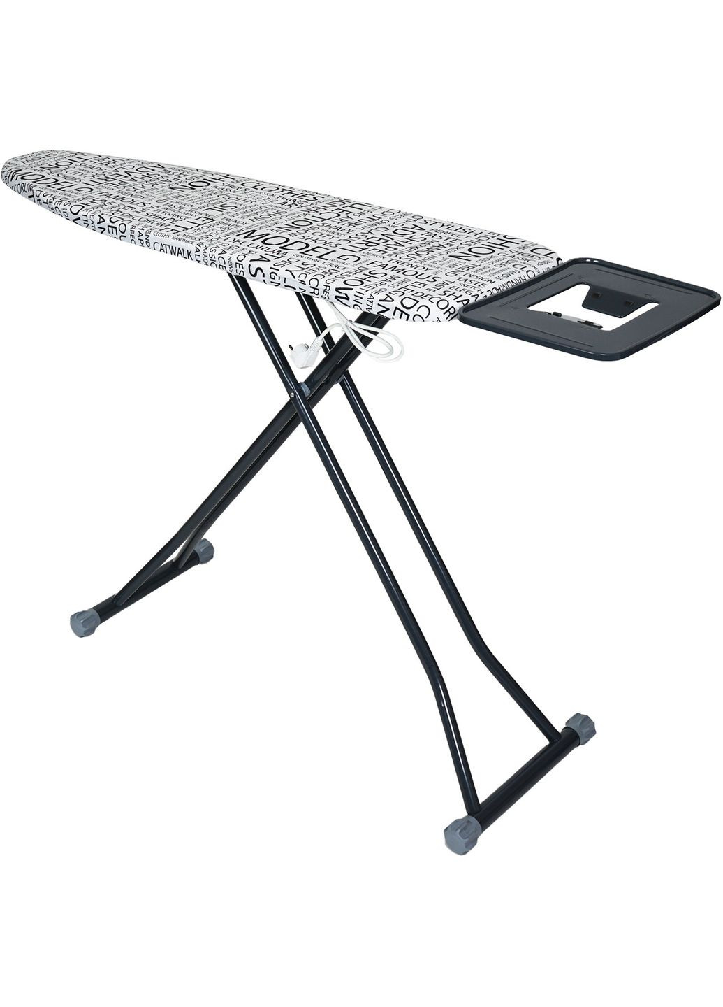 Прасувальна дошка LIME 118 х 38 см моноблок з розеткою Чорний текст (EH11838MPL-1) EUROHOME (316092616)